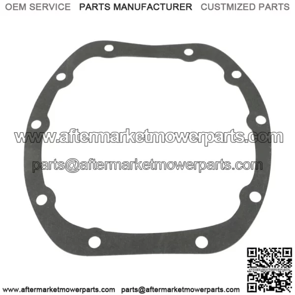 For Jeep Dana 25 27 30 10-Bolt Differential Cover with Gasket & Drain Plug Rear - Image 2
