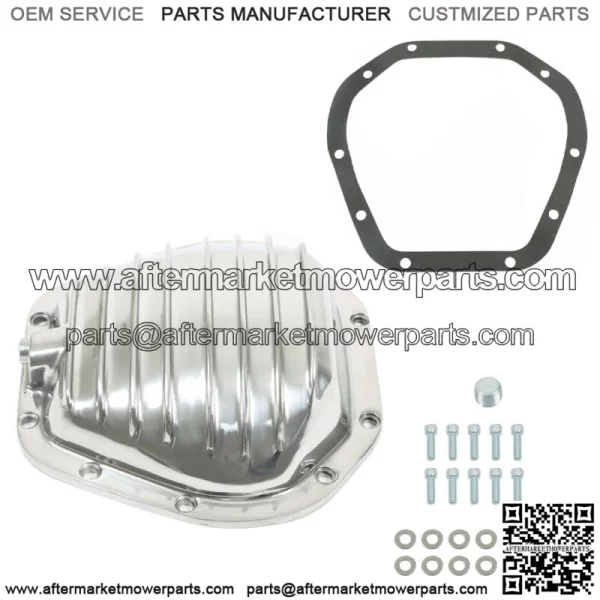 For GM Ford Dodge Dana 60 10 Bolt  Front Polished Differential Cover