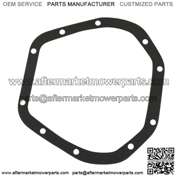 For Dana 60 10-Bolt Rear Aluminum Differential Cover with Gasket Drain Plug - Image 3