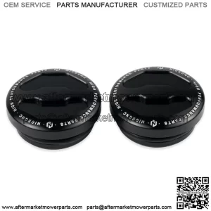 For Yamaha 700 700R Aluminum Frame Caps Shape Plugs Covers 2PCS 2006-2022 For: More than one vehicle