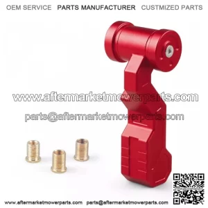 Universal aircraft gear knob long #red
