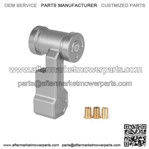 Universal aircraft gear knob short #silver