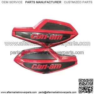 Can-Am Viper Red Handlebar Wind Deflector Pair 715006118