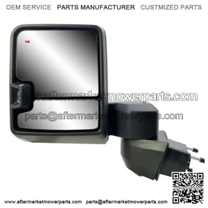 Driver Left Side Chrome Tow Mirror for 19 to 24 Chevrolet Silverado GMC Sierra (For: More than one vehicle)