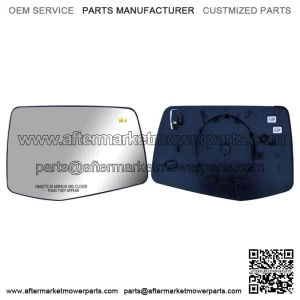 Passenger Right Side Mirror Glass with BLIS for 19 to 24 Chevy Silverado Sierra (For: More than one vehicle)