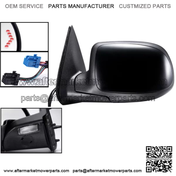 For Mirror Power Folding Puddle 03-07 SILVERADO SIERRA TAHOE YUKON Driver Side (For: More than one vehicle)