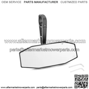 UTV Rear View Center Mirror For Polaris General 1000 XP RZR S 4 570 900 1.75'' (Fits: Yamaha Rhino 660)