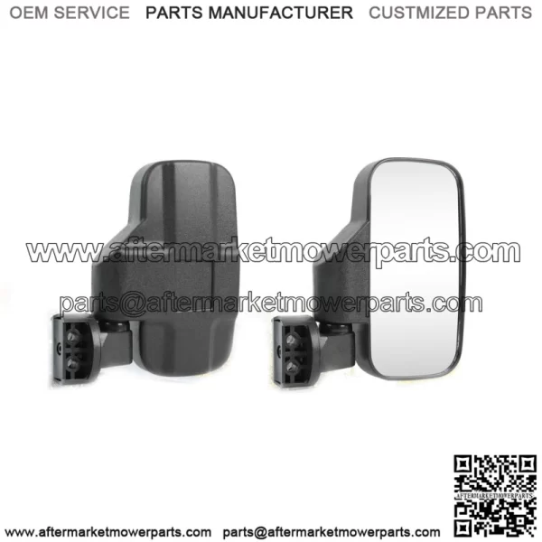 UTV Rear View Side Mirrors For John Deere Gator HPX 625I 825I 860I 855D XUV (Fits: Yamaha Rhino 660)