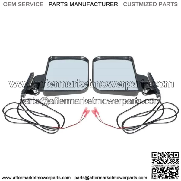 Golf Cart Side Mirrors W/ Led Arrow Turn Signal For EZGO Club Car YAMAHA - Image 4