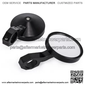 Motor Rear View Side Mirrors Adjustable For 1.75 Inch UTV ATV Bad Boy MTV