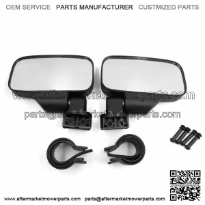 L 30mm W 190MM UTV Side Mirror ATV All Terrain Off-Road Vehicle Retrofit Mirror