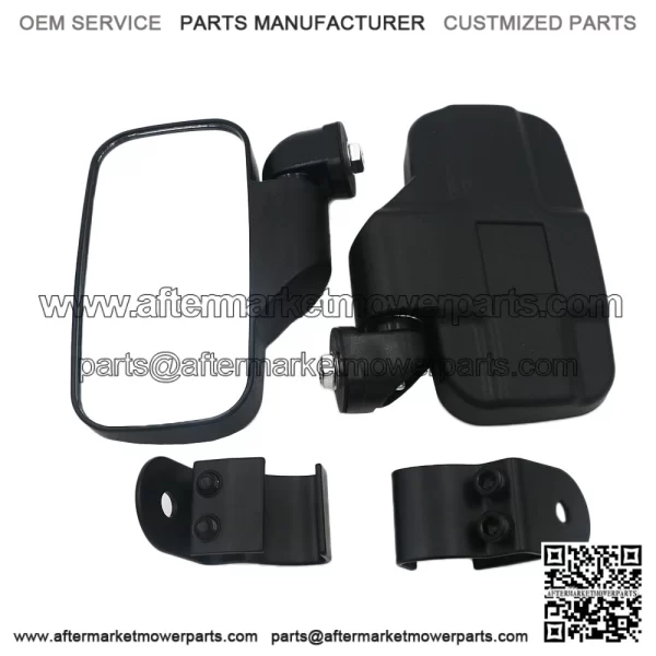 UTV Rear View Side Mirrors For Polaris Ranger 500 570 XP 900 1000 /General 1000 - Image 2