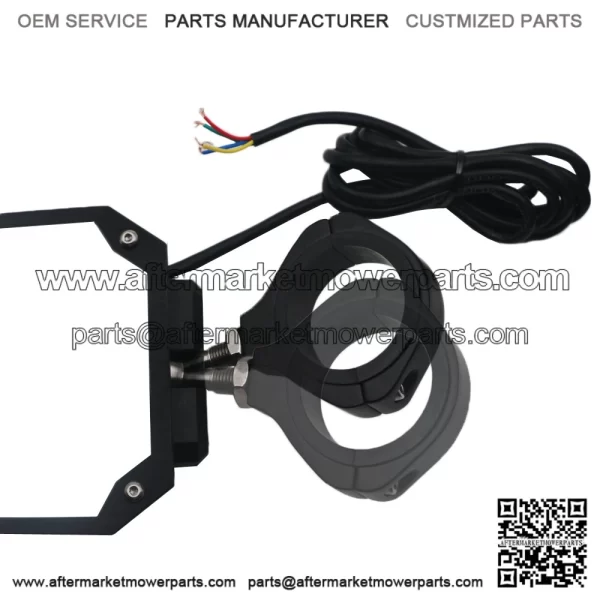 For UTV Polaris RZR 1.75"-2" Roll Cage Rear View Side Mirrors with LED Lights - Image 4