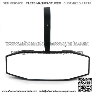 Rear View Center Side UTV ATV Mirror Black 1.75" Bar For Polaris General RZR XP