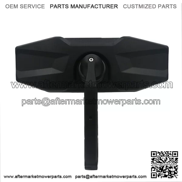 Rear View Center Side UTV ATV Mirror Black 1.75" Bar For Polaris General RZR XP - Image 2