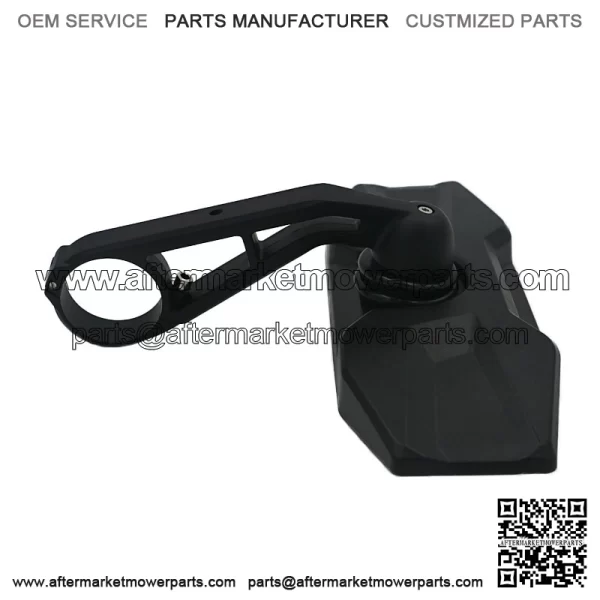 Rear View Center Side UTV ATV Mirror Black 1.75" Bar For Polaris General RZR XP - Image 3