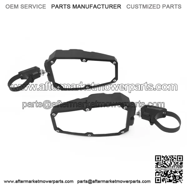 UTV Side Mirrors with 1.65" -2" Roll Bar - Image 3