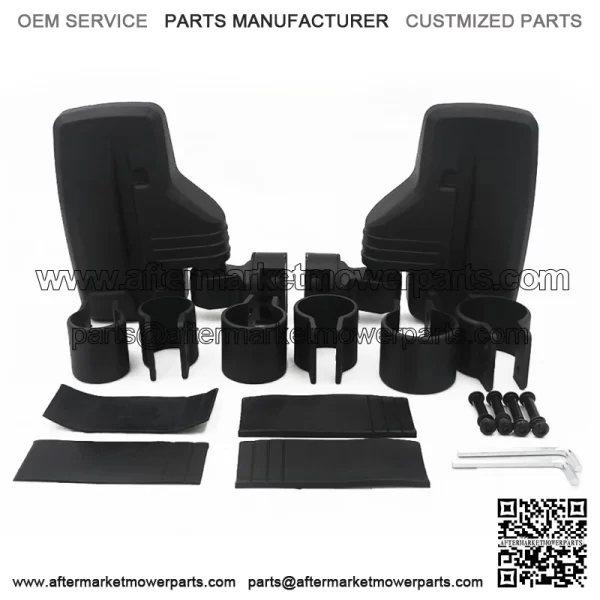 Universal Adjustable Rear UTV Side View Mirrors Replacement RZR Ranger