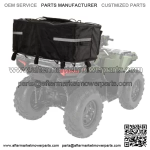 ATV Rear Seat Bag Padded Bottom Support Storage Bag Rack For Honda Sportsman 450 For: More than one vehicle