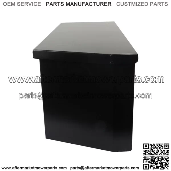 Trailer Tongue Box 2.31cu.ft Trailer Tool Box Black Steel 35 x 12.2 x 11.8 inch - Image 4