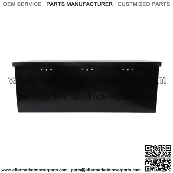Trailer Tongue Box 2.31cu.ft Trailer Tool Box Black Steel 35 x 12.2 x 11.8 inch - Image 5