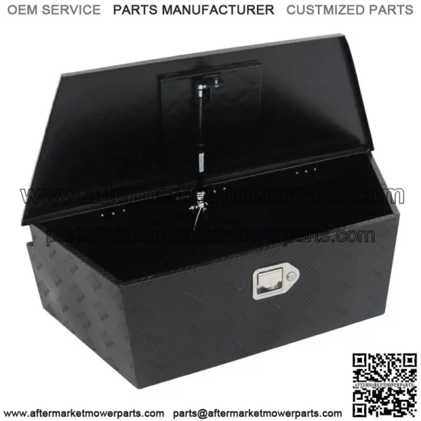 39" x 16.5" x 12" Aluminum Alloy Tool Box with single strut w/Lock & Keys