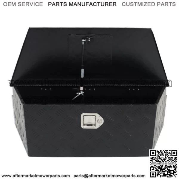 39" x 16.5" x 12" Aluminum Alloy Tool Box with single strut w/Lock & Keys - Image 2