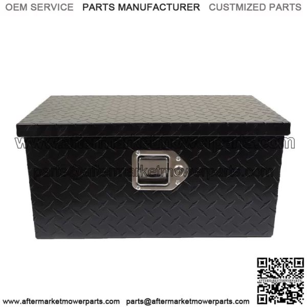 Black 20Inch Aluminum Diamond Plate Tool box  For Truck,Trailer, or RV - Image 5
