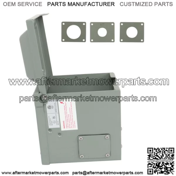 For Welder RV 50A NEMA 6-50R Outlet Box 250 Volt Enclosed Lockable Weatherproof
