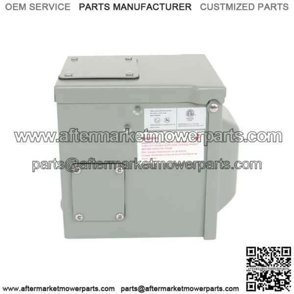 For Welder RV 50A NEMA 6-50R Outlet Box 250 Volt Enclosed Lockable Weatherproof - Image 4