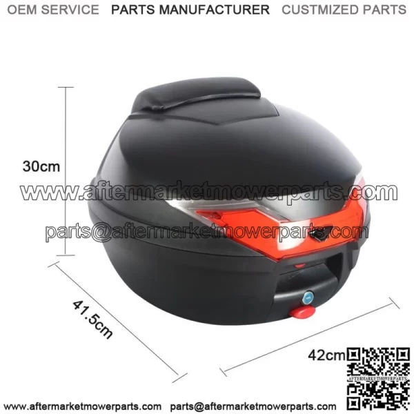 Motorcycle Scooter Trunk  Large Capacity Luggage Pedal Universal Tail Box Case - Image 2