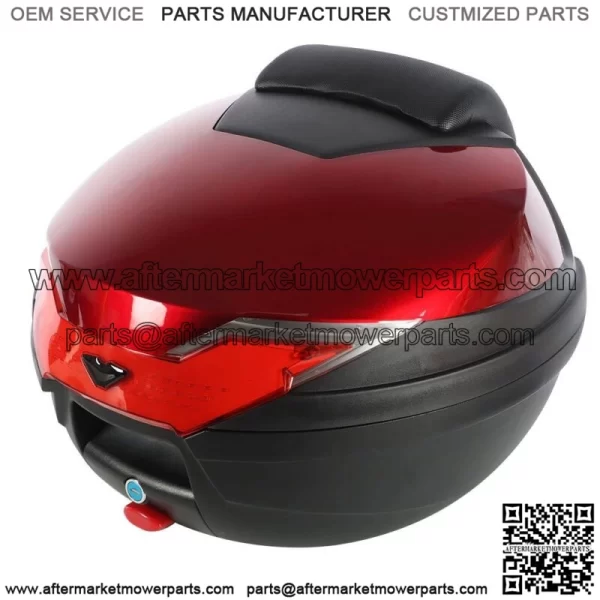 Motorcycle Scooter Trunk  Large Capacity Luggage Pedal Universal Tail Box Case - Image 3