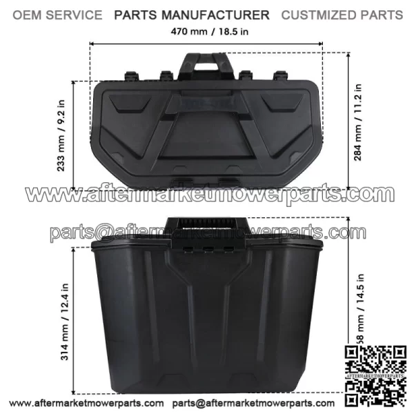 Storage box can-am Defender traxter 715003314 - Image 3