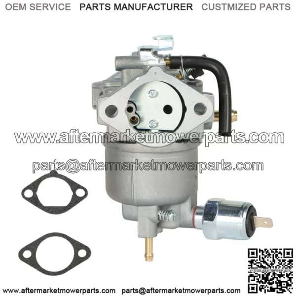 W/ Solenoid Valve Carburetor For John Deere LX178 LX186 LX188 LX277 LX279 LX289