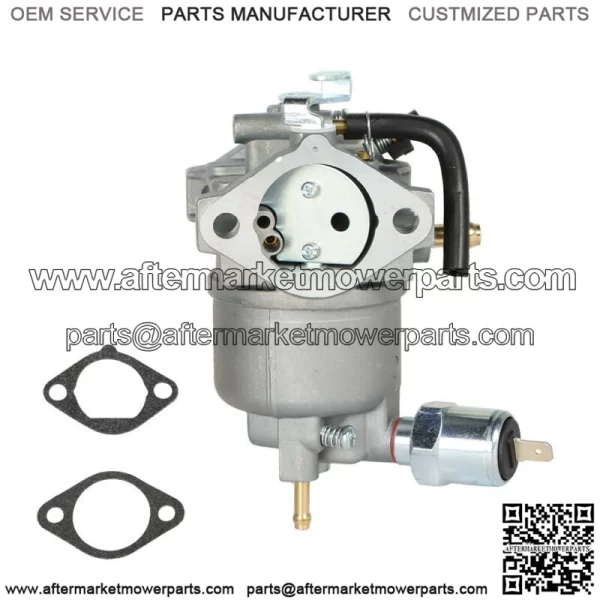 W/ Solenoid Valve Carburetor For John Deere LX178 LX186 LX188 LX277 LX279 LX289 - Image 4
