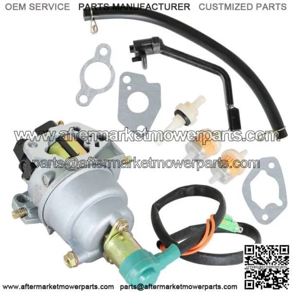 Carburetor With Fuel Filter For Predator 420CC 6500W 7000W 188F Gas Generator - Image 4