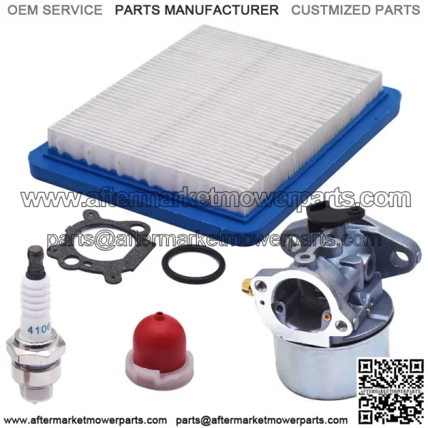Mower Carburetor Fit For Craftsman 917.388660 6.5 hp 625 Series 22" Kit - Image 2