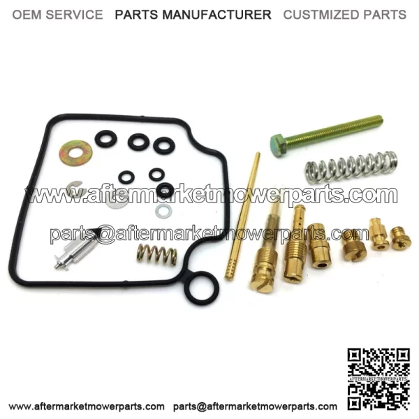 New Carburetor Carb Rebuild Kit Repair for Honda TRX300FW Fourtrax 4wd 1993-2000 For: Honda FourTrax Foreman 400 - Image 2