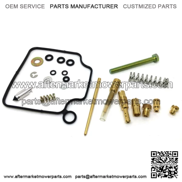 New Carburetor Carb Rebuild Kit Repair for Honda TRX300FW Fourtrax 4wd 1993-2000 For: Honda FourTrax Foreman 400 - Image 3