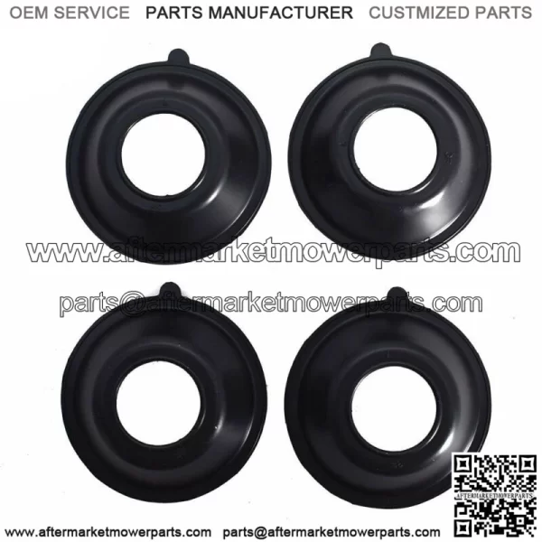 4Pcs Carburetor Slide Diaphragms For Honda Shadow VT750 2000-2007 16111-MEG-003 - Image 4