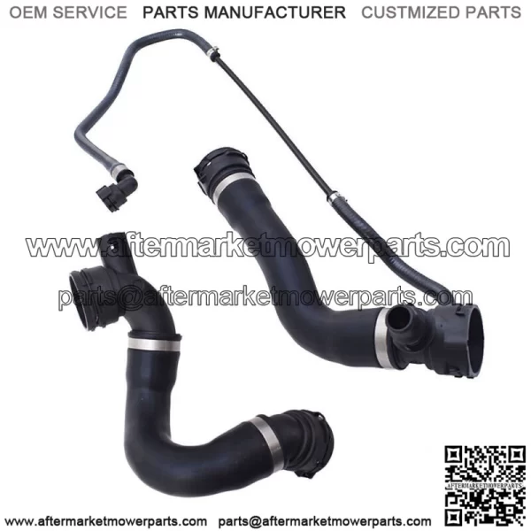 Lower Upper Radiator Coolant Hose+Vent Line Hose Set For BMW 325i 328i 330i - Image 2