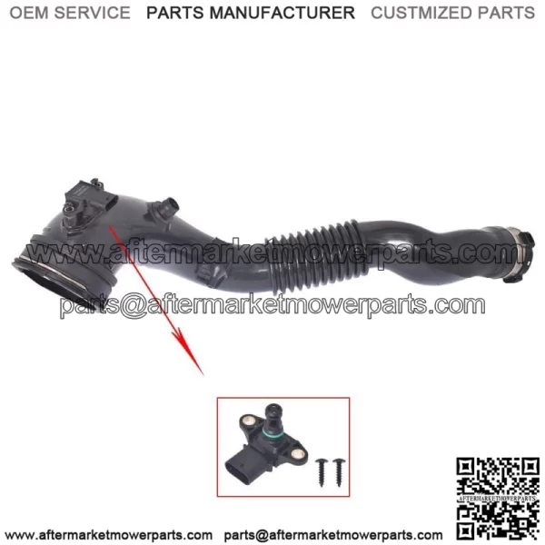 For BMW N55 F22 intercooler pipe hose supercharged intake pipe sensor 12-16