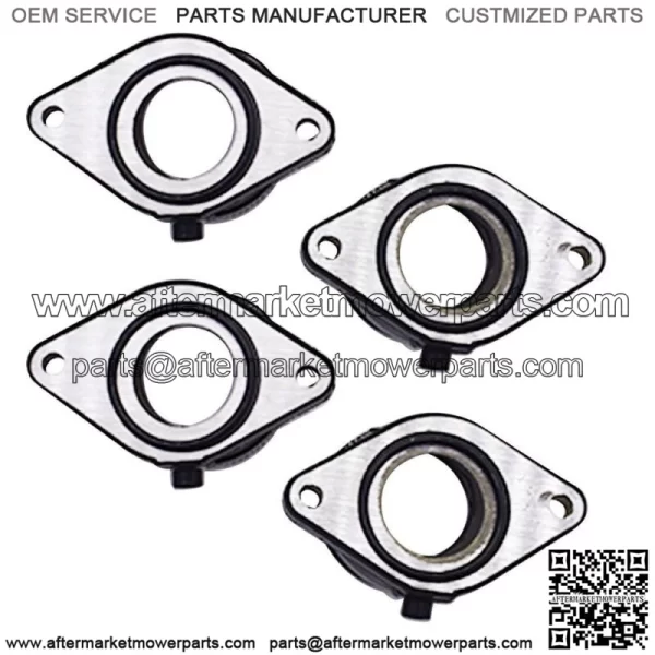 Fit for 81-83 Suzuki GS550/650 Intake Manifold Carb Boot Kit Right &Left 4 Pcs - Image 2