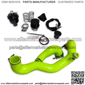 Can Am Maverick X3 Turbo Silicone GREEN Charge Tube Kit 2020+ XRC, XRS, XMR XDS