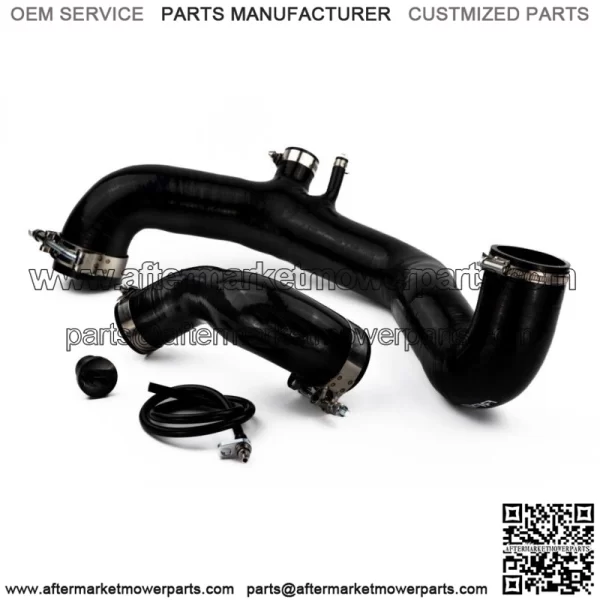 Can Am Maverick X3 2020+ Turbo Silicone Charge Tubes Only - BLACK