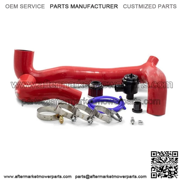 Boost Tube Blow Of Valve BOV Can Am Maverick X3 All Models Red (For: Can-Am)