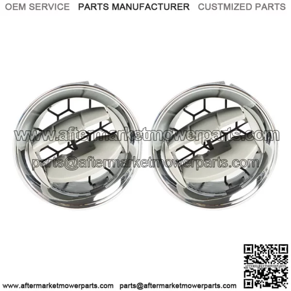 2 Pcs Air Vent Louvre AC Heater Interior For Ford F150 09-14 Dash Chrome Louvers - Image 5