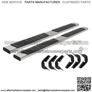 Running Boards For 2019-2022 Dodge Ram 1500 Quad Cab Steel 6" Nerf Bar Side Step