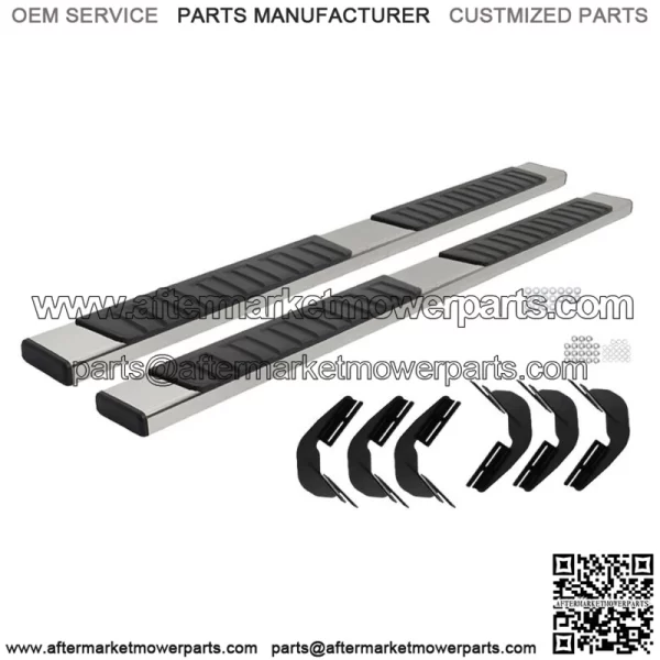 Running Boards For 2019-2022 Dodge Ram 1500 Quad Cab Steel 6" Nerf Bar Side Step