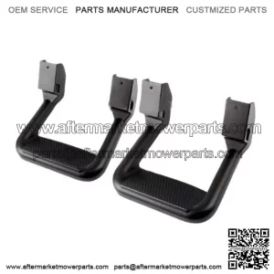 Pickup Aluminum Alloy Footboard 2 Pack #Black